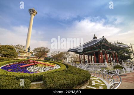 Busan Tower, Busan, Corea Foto Stock