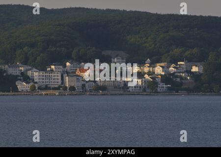 Affacciato su Sassnitz la sera Foto Stock