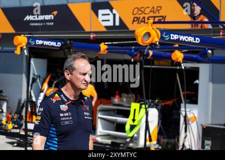 Monza, Italia. 29 agosto 2024. Paul Monaghan (GBR, Oracle Red Bull Racing), Gran Premio d'Italia di F1 all'autodromo Nazionale di Monza il 29 agosto 2024. (Foto di HOCH ZWEI) credito: dpa/Alamy Live News Foto Stock