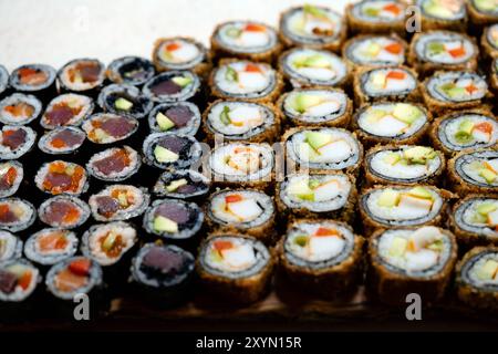 sushi, makizushi Foto Stock