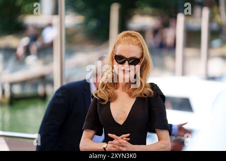 VENEZIA, ITALIA - AGOSTO 30 2024 - Nicole Kidman, Antonio Banderas, Harris Dickinson, Sophie Wild visti alla 81a Mostra del Cinema di Venezia il 30 agosto 2024 Foto Stock