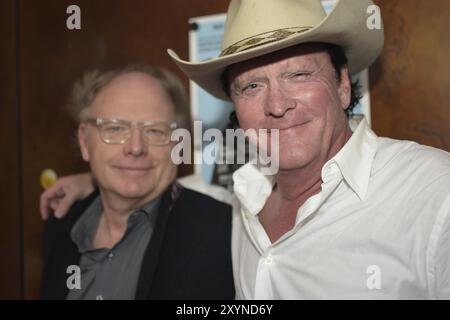 Francoforte sul meno, Germania, 10 ottobre 2018: Il regista Hermann Vaske e l'attore Michael Madsen in una proiezione speciale di, Europe Foto Stock