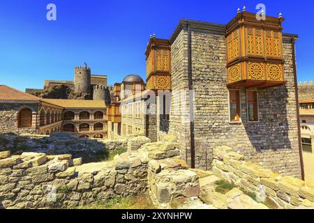 Vista del famoso Rabat o Rabati ad Akhaltsikhe, Georgia, Asia Foto Stock