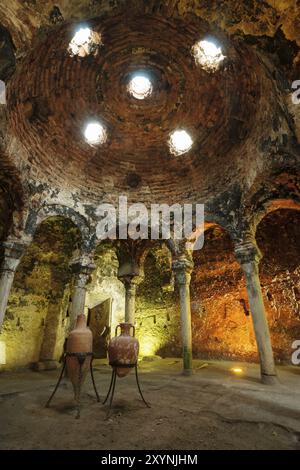 Bagni arabi, Banys Arabs, X secolo, Palma, Maiorca, isole baleari, spagna Foto Stock