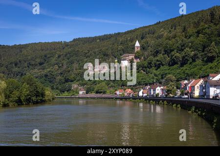 Castello di Zwingenberg, Germania Foto Stock