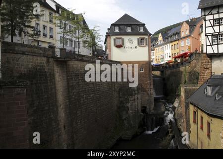 Cascata Leuk a Saarburg Foto Stock