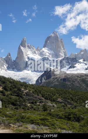 Fitz Roy Mountain in Argentina Foto Stock