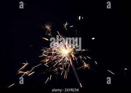 Sparkler Foto Stock