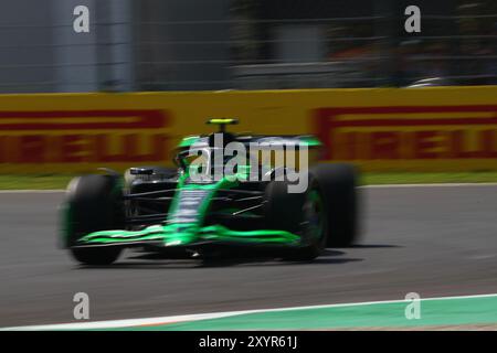 Monza, Italia. 30 agosto 2024. 24 nel corso della sessione di prove, 30 agosto, del Gran Premio d'Italia 2024 di Formula 1 Pirelli, in programma presso l'autodromo Nazionale di Monza a Monza (MB) Italia - dal 29 agosto al 1 settembre 2024 (foto di Alessio De Marco/Sipa USA) crediti: SIPA USA/Alamy Live News Foto Stock