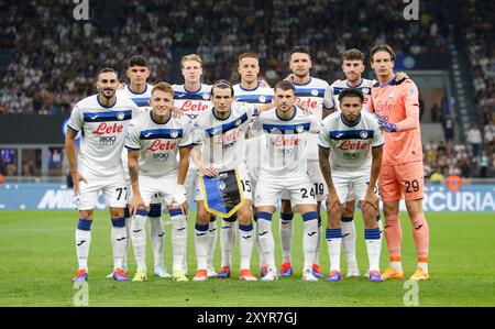 30 agosto 2024, Milano, Italia serie A italiana, Inter FC vs Atalanta BC allo Stadio San Siro crediti: Nderim Kaceli/Alamy Live News Foto Stock