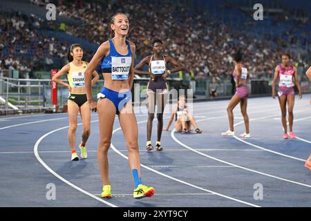 Roma, Italia. 30 agosto 2024. Stadio Olimpico, Roma, Italia - BATTOCLETTI, Nadia 1500m donne durante Golden Gala Diamond League Athletics, 30 ago 2024 (foto di Roberto Ramaccia/Sipa USA) crediti: SIPA USA/Alamy Live News Foto Stock