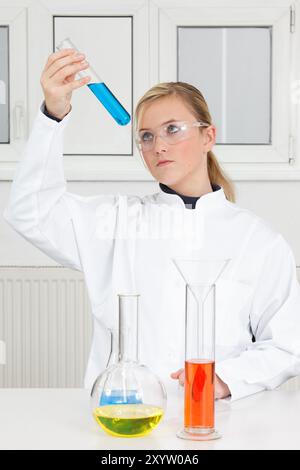 Ricerca giovanile, scadenza laboratorio Foto Stock