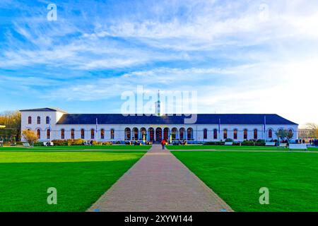 Conversationshaus, Norderney, Isole Frisone Orientali nel Mare del Nord, bassa Sassonia, Germania, Europa Foto Stock