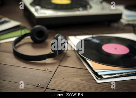 Record player Foto Stock