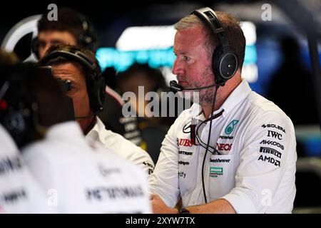 Monza, Italie. 30 agosto 2024. Durante il Gran Premio d'Italia 2024 di Formula 1 Pirelli, Gran Premio d'Italia 2024, 16° appuntamento del Campionato Mondiale di Formula 1 2024 dal 30 agosto al 1° settembre 2024 sull'autodromo Nazionale Monza, a Monza, Italia - foto Eric Alonso/DPPI Credit: DPPI Media/Alamy Live News Foto Stock