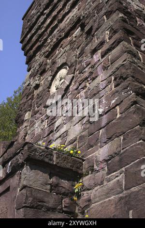 Torre Bismarck sull'Eckberg (Bodenwerder-Kemnade) Foto Stock