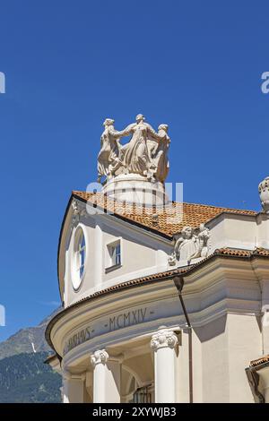 Centro termale a Merano, alto Adige Foto Stock