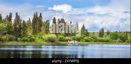 Idrovolanti a Dugan lago a Williams Lake della Columbia britannica in Canada Foto Stock