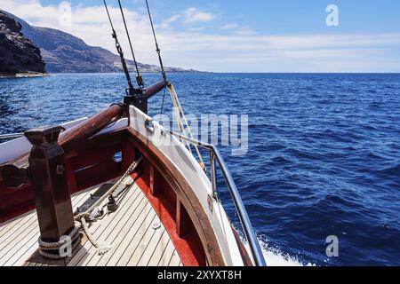 La costa dell'Oceano Atlantico a Tenerife Foto Stock