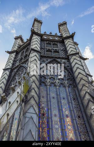 ELY, CAMBRIDGESHIRE, Regno Unito, 22 NOVEMBRE: Octagon tower at Ely Cathedral in Ely il 22 novembre 2012 Foto Stock