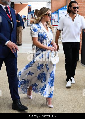 Venezia, Italia. 31 agosto 2024. Venezia, 81° Festival Internazionale del Cinema di Venezia, 4° giorno - Sydney Sweeney arriva in aeroporto credito: Independent Photo Agency Srl/Alamy Live News Foto Stock