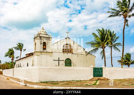 Vecchia chiesa ai margini della città di Olinda a Pernambuco, Brasile Foto Stock