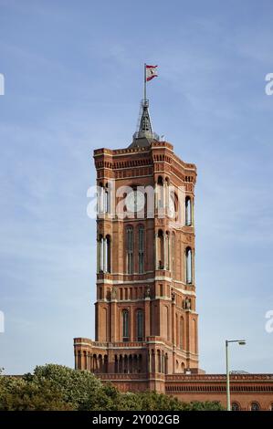 Berlino, Germania, 2014. Il Municipio Rosso di Berlino, in Europa Foto Stock