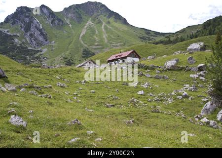 Il Rotwand sulle montagne di Mangfall (Alpi Bavaresi) Foto Stock