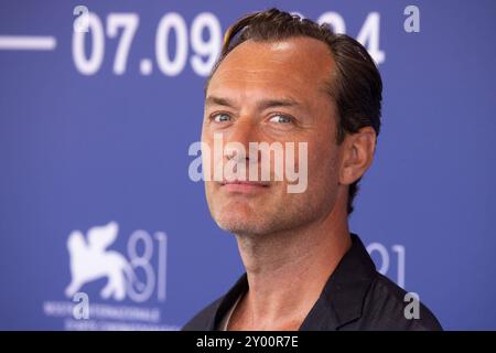 News - The Order - Photocall - la 81esima Mostra Internazionale d'Arte cinematografica di Venezia partecipa ad una chiamata per il film The Order durante la 81esima Mostra Internazionale d'Arte cinematografica di Venezia il 31 agosto 2024 a Venezia, Italia. Foto: Cinzia Camela. Lido di Venezia Palazzo del Casinò Italia Copyright: XCinziaxCamelax/xLiveMediax LPN 1495501 Foto Stock