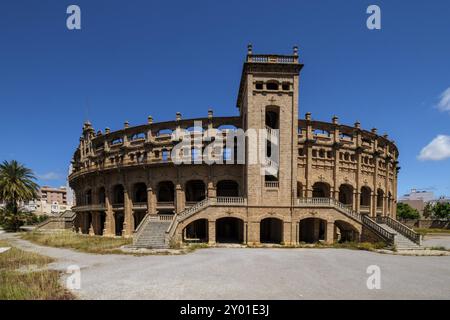 Plaza de toros de Palma de Mallorca, Coliseo balear, siglo XX, Gaspar Bennazar, Palma, Maiorca, Isole baleari, Spagna, Europa Foto Stock