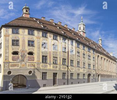 Chiesa del Monastero della Santissima Trinità a Landsberg am Lech, Germania, Europa Foto Stock