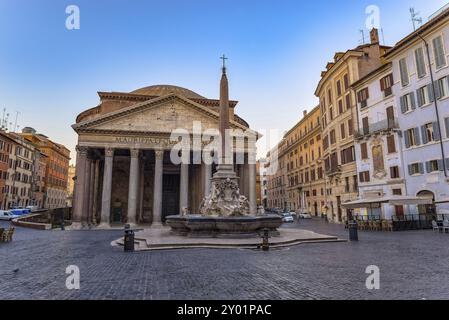 Pantheon a Roma, Italia, Europa Foto Stock