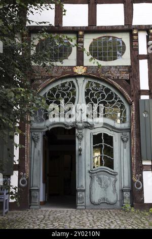 Bellissima porta vecchia Foto Stock