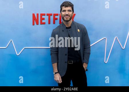 Alfonso Bassave partecipa al Photocall "respiro" al Cine Callao di Madrid. Foto Stock