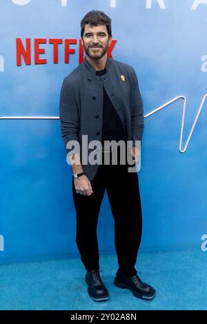 Alfonso Bassave partecipa al Photocall "respiro" al Cine Callao di Madrid. Foto Stock