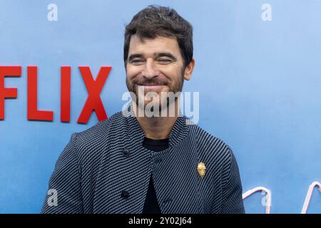 Madrid, Spagna. 26 agosto 2024. Alfonso Bassave partecipa al Photocall "respiro" al Cine Callao di Madrid. (Foto di Nacho Lopez/SOPA Images/Sipa USA) credito: SIPA USA/Alamy Live News Foto Stock