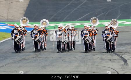 Banda in der Startaufstellung, 25.08.2024, Zandvoort (Niederlande), Motorsport, Formel 1, Großer Preis der Niederlande 2024 Foto Stock