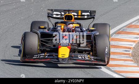 Zandvoort, Niederlande. 25 agosto 2024. Max Verstappen (NED, Oracle Red Bull Racing), 25.08.2024, Zandvoort (Niederlande), Motorsport, Formel 1, Großer Preis der Niederlande 2024 credito: dpa/Alamy Live News Foto Stock