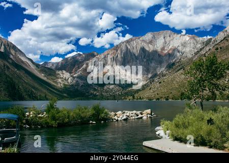 Convict Lake Foto Stock