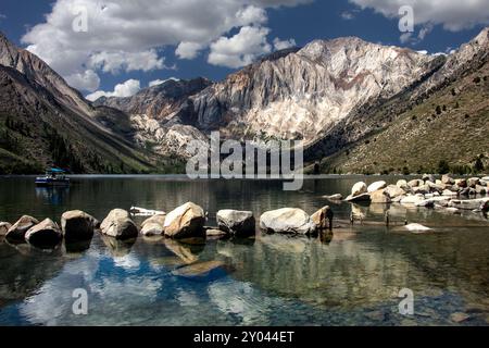 Convict Lake Foto Stock