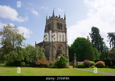 Piccola chiesa a Staunton Harold, Leicestershire, Regno Unito Foto Stock