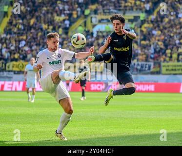 3) Liga - Alemannia Aachen - FC Erzgebirge Aue am 31.08.2024 im Tivoli n in Aachen Geschäftsführer und Sportdirektor Sascha Eller (Aquisgrana) foto: Osnapix Foto Stock