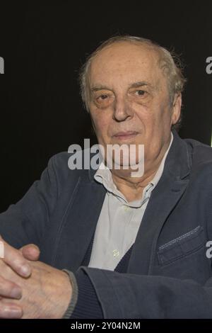 DORTMUND, GERMANIA, 8 APRILE: Regista Dario Argento (Suspiria, fenomeni, insonne, Opera) al Weekend of Hell, un tema horror di due giorni (aprile 7-8 2018) Foto Stock