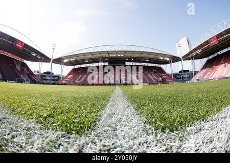 Utrecht, Paesi Bassi. 1 settembre 2024. UTRECHT, 01-09-2024, Galgenwaard Stadium, stagione 2024/2025, Eredivisie olandese Football. Crediti: Pro Shots/Alamy Live News Foto Stock