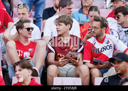 Utrecht, Paesi Bassi. 1 settembre 2024. UTRECHT, 01-09-2024, Galgenwaard Stadium, stagione 2024/2025, Eredivisie olandese Football. FC Utrecht tifosi prima della partita Utrecht - Twente crediti: Pro Shots/Alamy Live News Foto Stock