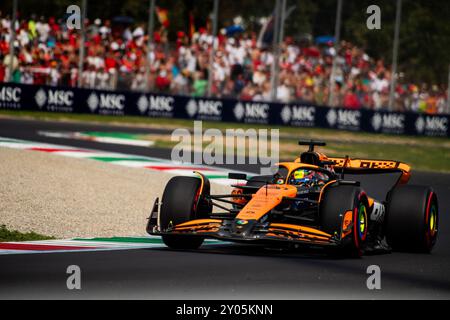 Monza, Italia - 21 giu 2024:, #81 Oscar Piastri (AUS, McLaren), sabato prove libere davanti alle qualifiche del GP d'Italia di F1 Foto Stock
