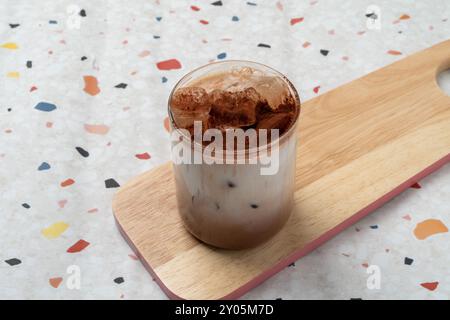 Caffè, caffè, freddo, americano, manzo, panini, arrosto, caffetteria, latte, frutta, stagione, panino, cioccolata calda, cedro, antipasto, zuppa di patate Foto Stock