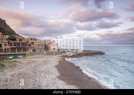 Port de Valldemossa, nota anche come sa Marina, Valldemossa, Maiorca, Isole baleari, spagna Foto Stock