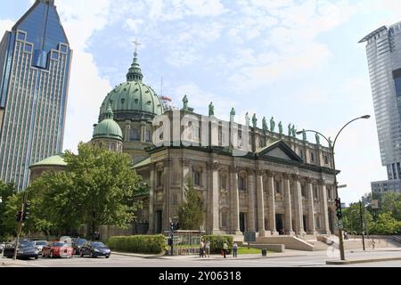 Montreal, Canada, 10 agosto 2008: Cattedrale di Maria Regina del mondo (Cathedrale Basilique Marie Reine du Monde) a Montreal, Quebec, Canada. Questo chu Foto Stock