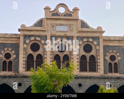 Medina, Arabia Saudita, giugno 28 2024: La ferrovia Hejaz, turco ottomano, era una ferrovia a scartamento ridotto che correva da Damasco a Medina, attraverso l'Hejaz Foto Stock